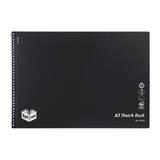 Spirax P533 PP Sketch Book A3 40 Pgs Blk S/O Pk10