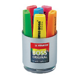 Stabilo Boss Highlighter Assorted Cup6