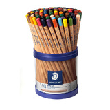 Staedtler Natural Coloured Pencil - Cup of 108 - Assorted Colours