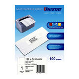 Unistat LIP Label 70x36mm - 24Up Pack 100