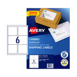 Avery Laser Label L7166 99.1x139mm - 6Up Pack 100