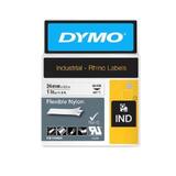 Dymo Rhino 24mm White Flexible Nylon