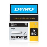 Dymo Rhino Vinyl 9mm x 5.5m Tape Black