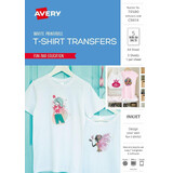 Avery T-Shirt Transfer White Pk5