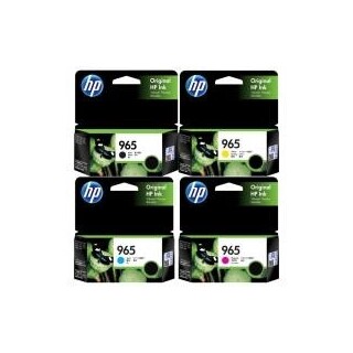 HP 965 BK, C, M, Y Set of 4 Inkjet Cartridges