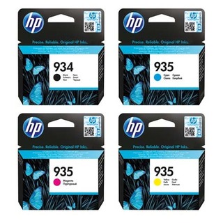 HP 934BK, 935C, M, Y Set of 4 Inkjet Cartridges