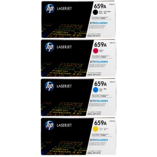 HP 659A BK, C, M, Y Set of 4 Colour Laser Toners