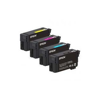 Epson UltraChrome XD2 BK, C, M, Y Set of 4 80ml / 50ml Pigment Ink Cartridges