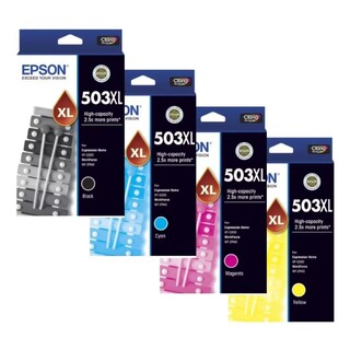 Epson 503XL BK, C, M, Y Set of 4 High Yield Inkjet Cartridges