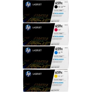 HP 659X BK, C, M, Y Set of 4 Colour Laser Toners