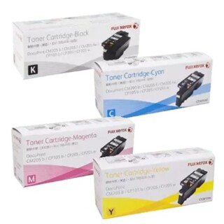 Fuji Xerox DocuPrint CM205 CM215 CP205 Set of 4 Colour Laser Toners