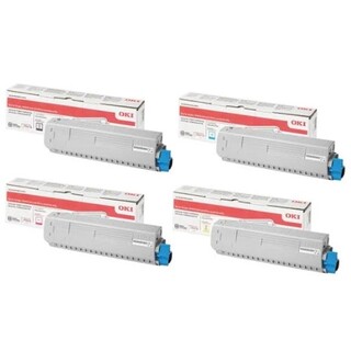 OKI C834 BK, C, M, Y Set of 4 Colour Laser Toners