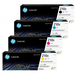 HP 210X / W2100X W2101X W2102X W2103X Set of 4 Colour Laser Toners