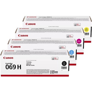 Canon CART-069HY BK, C, M, Y Set of 4 High Yield Colou Toners