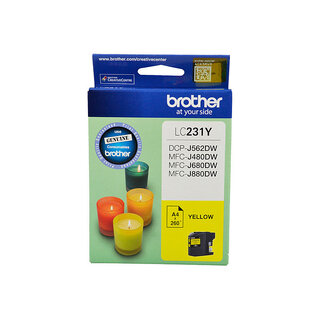 Brother LC-231Y Yellow Ink Cartridge