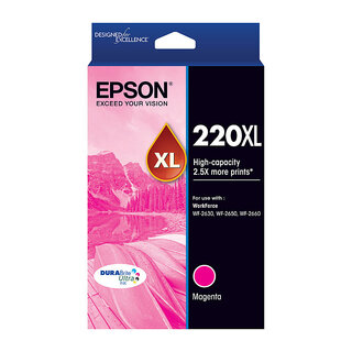 Epson 220 High Yield Magenta Ink Cartridge