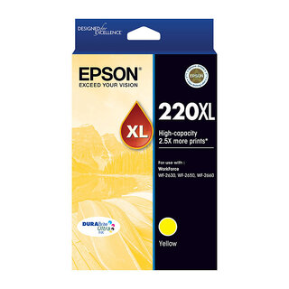 Epson 220 High Yield Yellow Ink Cartridge