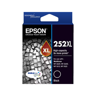 Epson 252XL High Yield Black Ink Cartridge