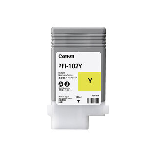 Canon PFI-102Y Yellow Ink Tank 130ML