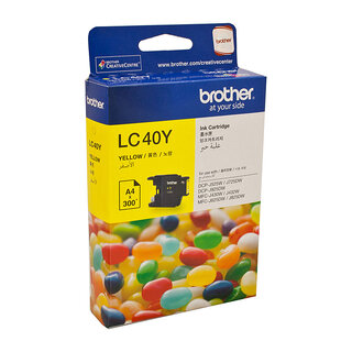 Brother LC-40Y Yellow Ink Cartridge