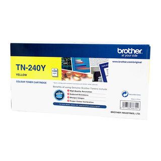 Brother TN-240Y Yellow Toner Cartridge