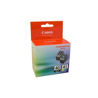 Canon PG-40 / CL-41 Value Pack I - Includes 1 x PG-40 & 1 x CL-41 Ink Cartridges