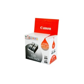 Canon PGI-520BK Black Ink Tank - Twin Pack