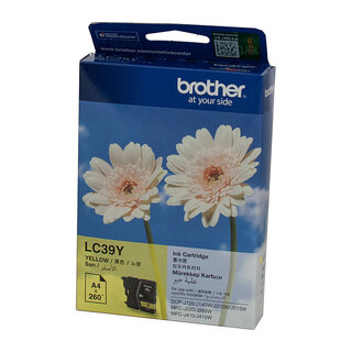 Brother LC-39Y Yellow Ink Cartridge