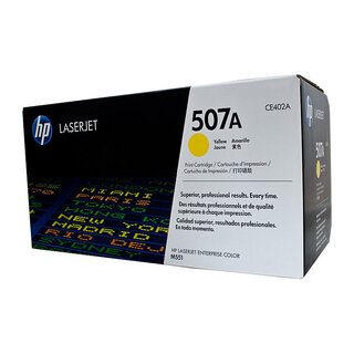 HP 507A / CE402A Yellow Toner Cartridge