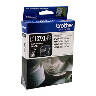 Brother LC-137XLBK Black Ink Cartridge