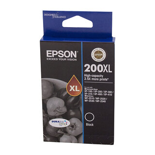 Epson 200XL High Yield Black Ink Cartridge