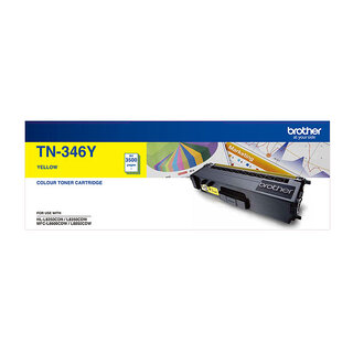 Brother TN-346Y Yellow Toner Cartridge