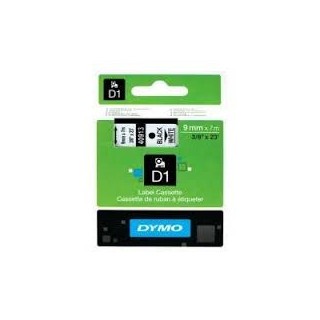 Dymo D1 Label Cassette 9mm x7m (SD40913) - Black on White