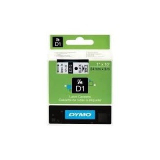 Dymo D1 Label Cassette 24mmx7m (SD53713) - Black on White