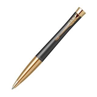 Parker Urban Twist Ballpoint Pen Black with Gold Trim