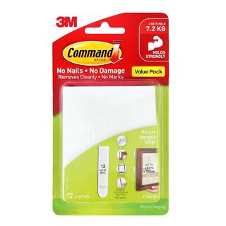 Command Strips 17206-ES12 Pk12 Bx4