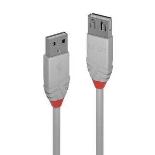 Lindy 5m USB2 A Ext Cable AL