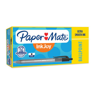 Paper Mate InkJoy 100RT BP Blk Bx12