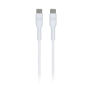 Monster USB-C to USB-C Thermo Plastic Elastometer Cable - White 2m