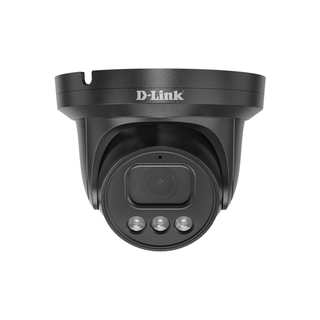 D-Link Vigilance 5MP Day &amp; Night Outdoor Turret PoE Network Camera (Black)