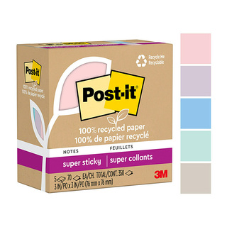 Post-It SS654R-5SSNRP 76x76 Pk5 Bx6