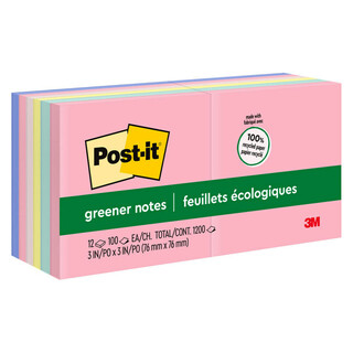 Post-It 654-RP-A 76x76 Pk12