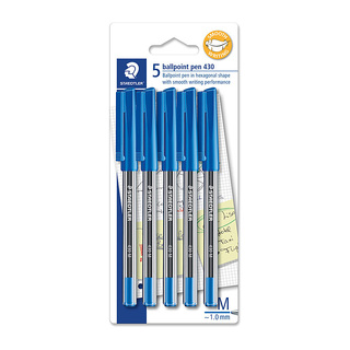 Staedtler B/point430 M Blu Card5