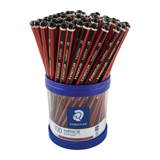 Staedtler Traditional 110-2B Pencil - Cup of 100