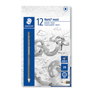 Staedtler Noris Maxi Learner Graphite 2B Pencil - Box of 12