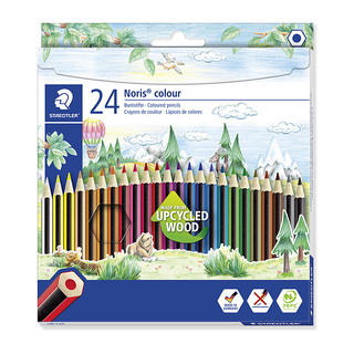 Staedtler Noris Colour Assorted Pencils - Box of 24