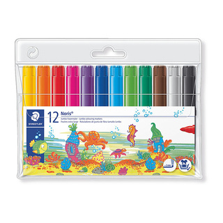 Staedtler NorJumbo Fibre Ast Wlt12