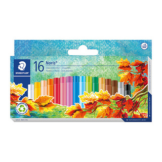 Staedtler Noris Club Colour Oil Pastels - Box of 16 - Assorted Colours