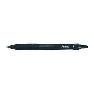 Artline Ikonic 8410 B/point Retract Grip Blk Bx50