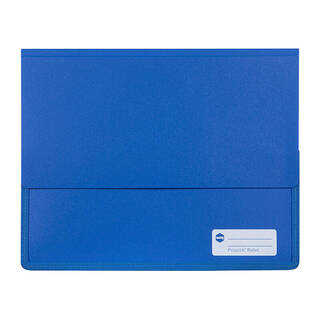 Marbig Polypick A4 Heavy Duty Document Wallet Blue